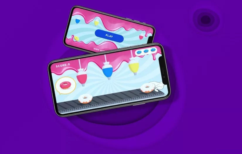 Coloured donuts screenshot 1